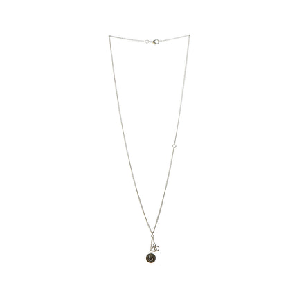 Chanel No 5 CC Necklace Gold 3 of 5