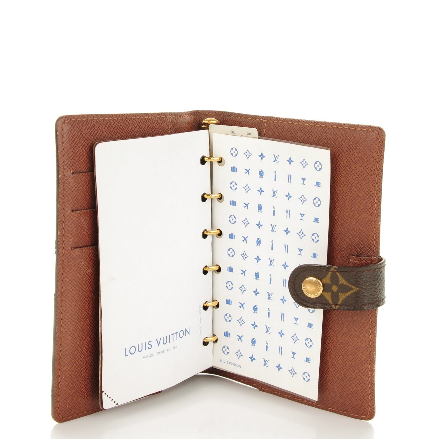 Monogram Small Ring Agenda Cover