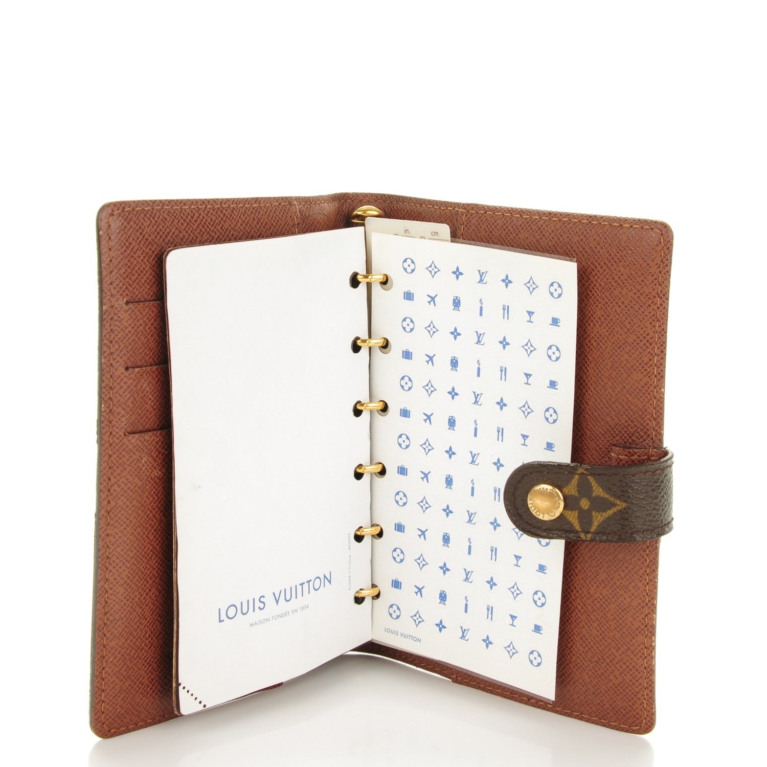 Louis Vuitton Monogram Small Ring Agenda Cover 6 of 9