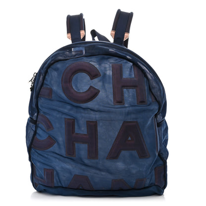 Chanel Mesh Small Doudoune Backpack Pink Blue 1 of 10