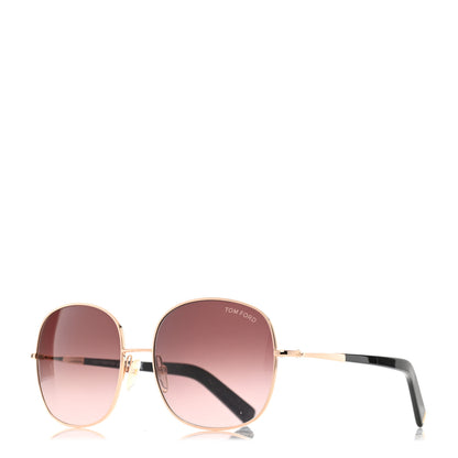 Tom Ford Acetate Georgina Sunglasses TF499 Purple 1 of 8