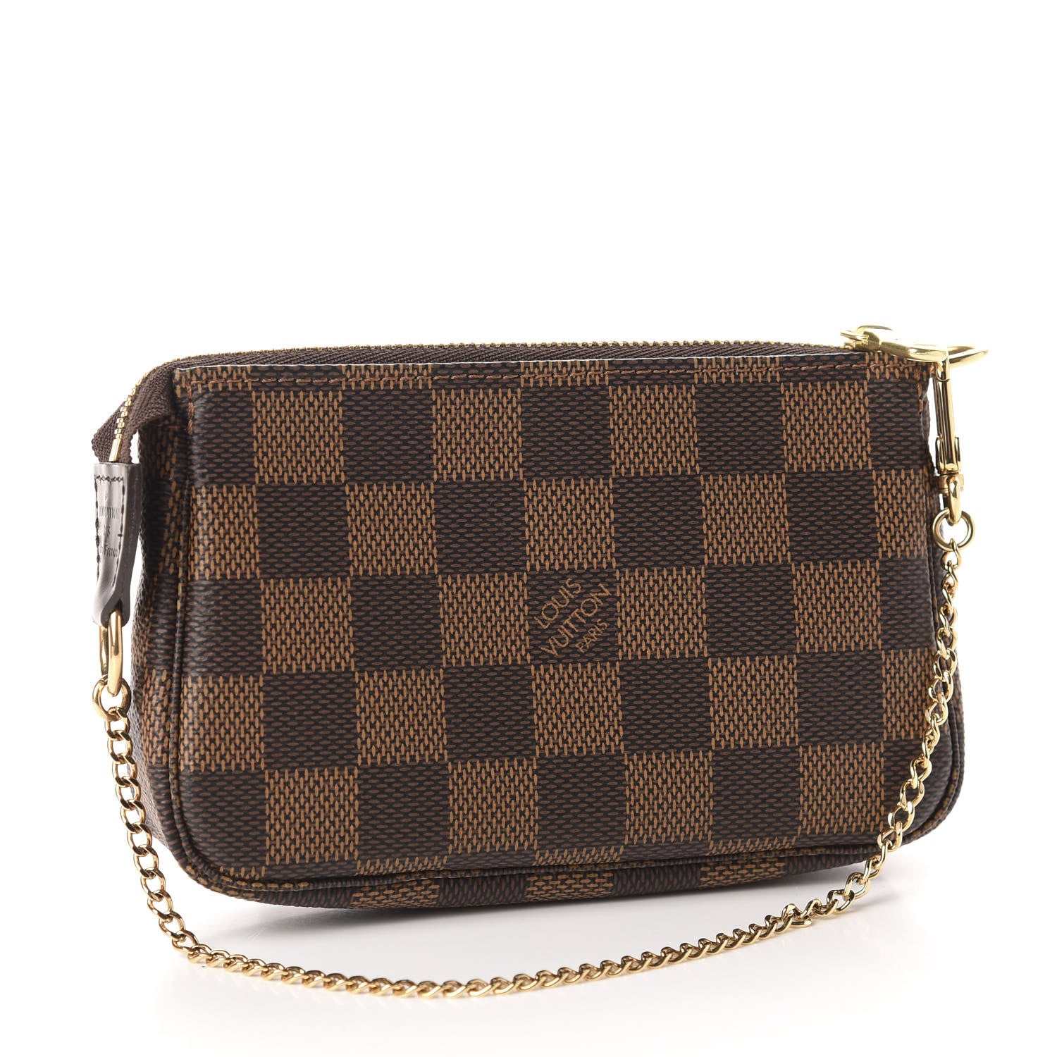 Louis Vuitton Damier Ebene Mini Pochette Accessories 3 of 8