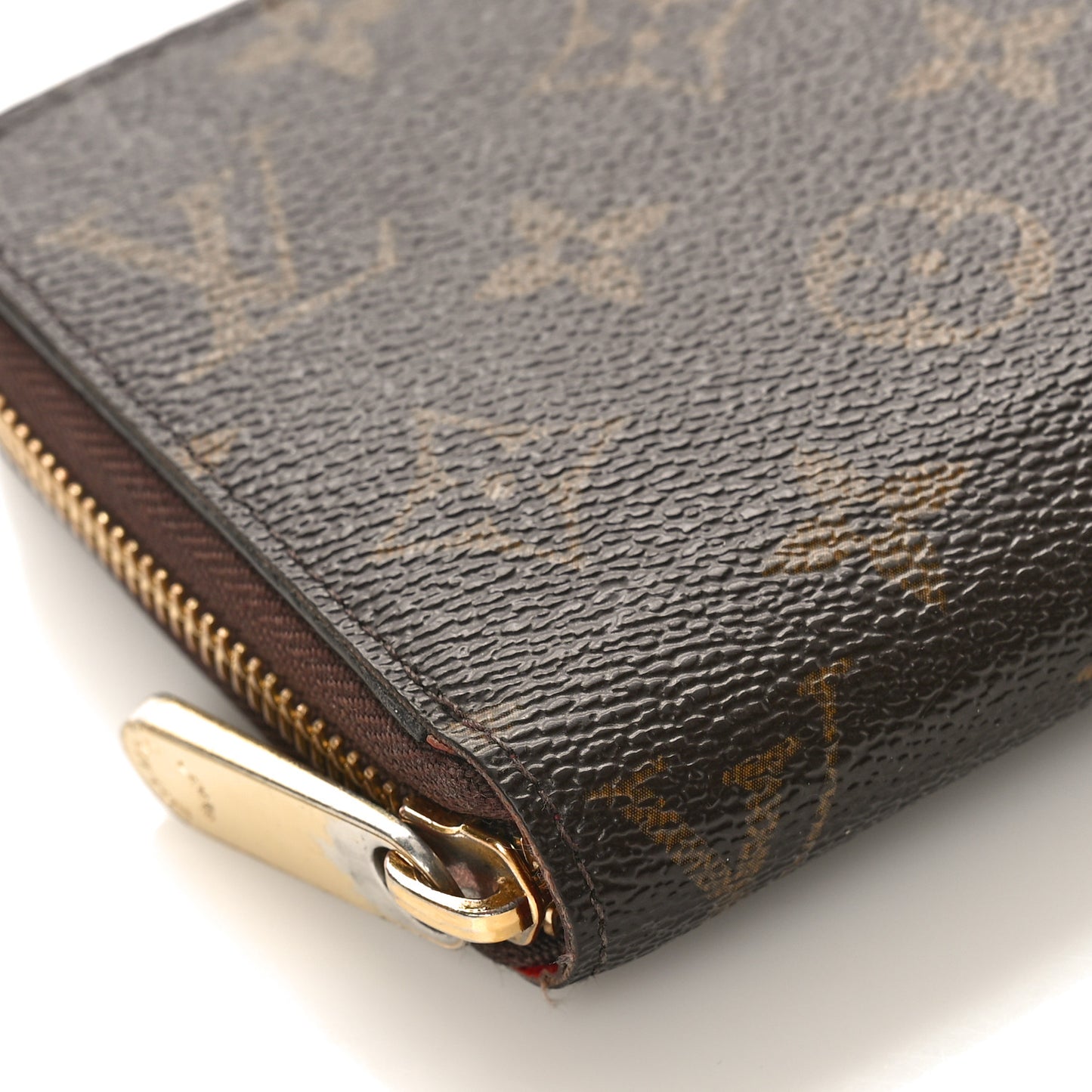 Monogram Zippy Wallet Coquelicot