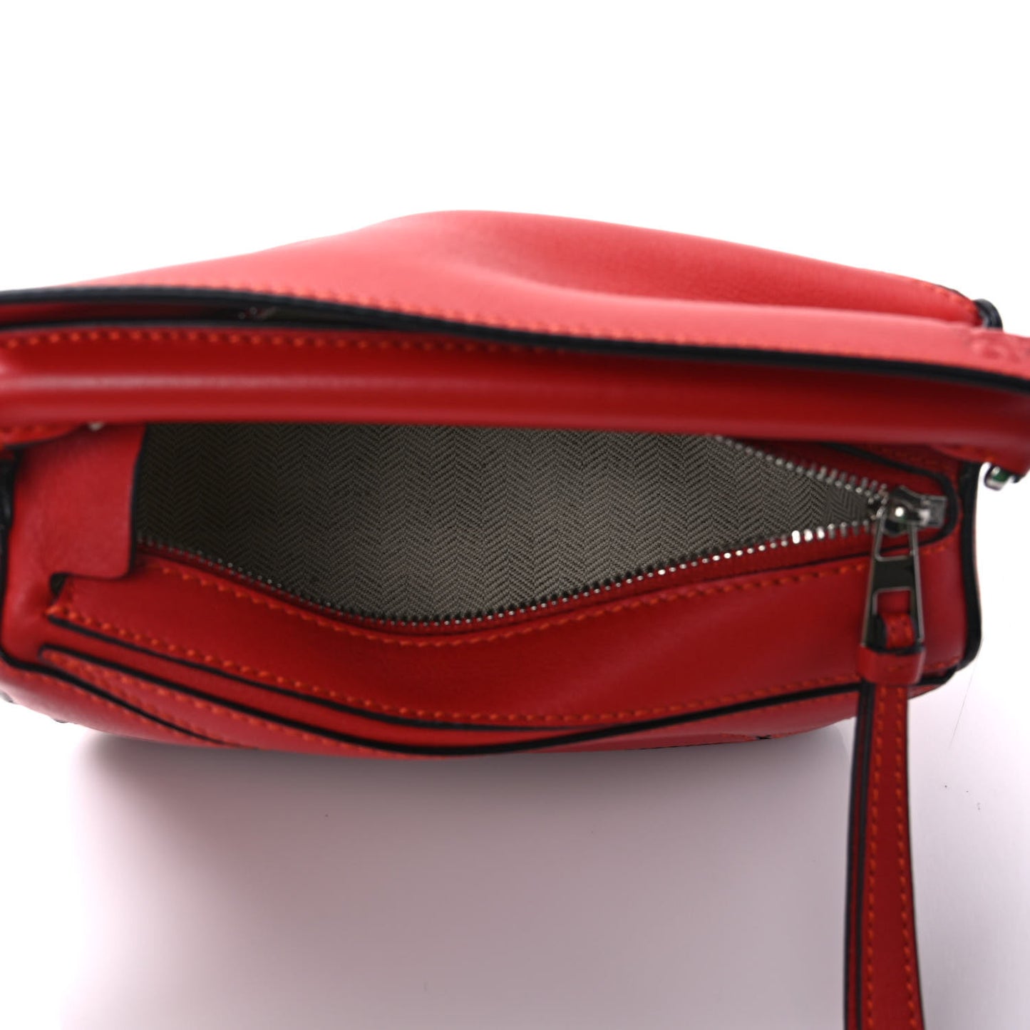Calfskin Mini Puzzle Bag Pomodoro