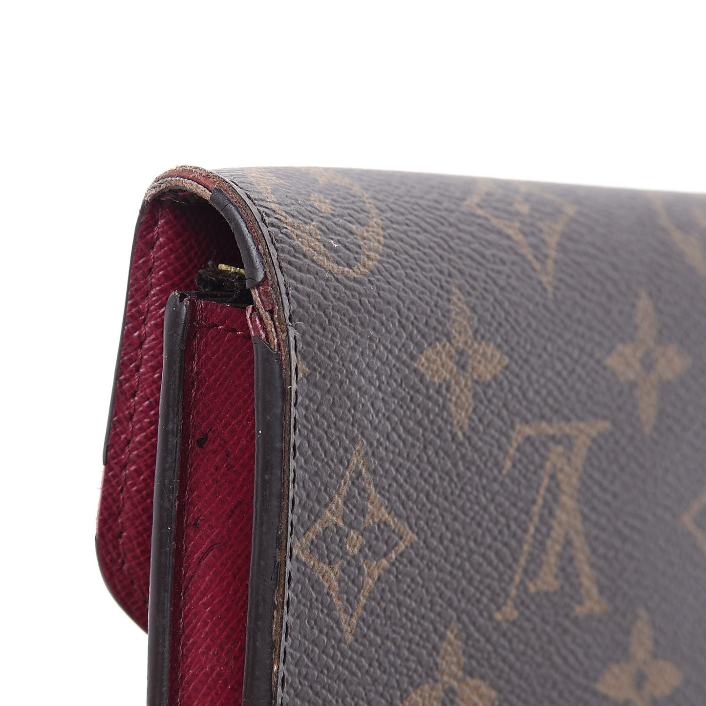 Monogram Emilie Wallet Fuchsia