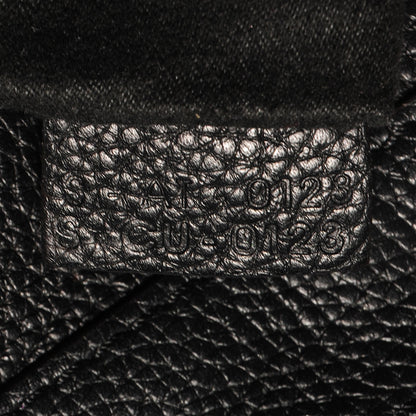 Celine Drummed Calfskin Mini Luggage Black 9 of 10