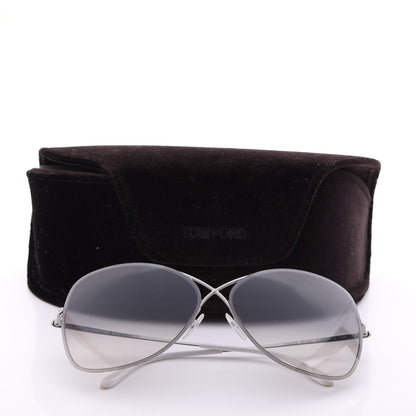 Tom Ford Colette Butterfly Sunglasses TF250 White 9 of 9