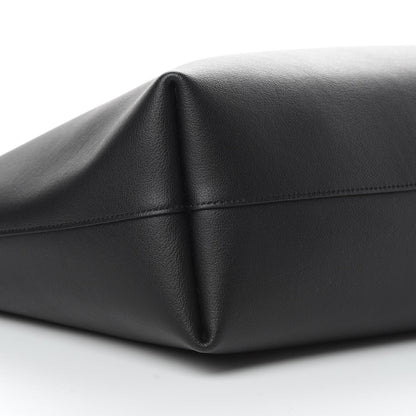 Saint Laurent Calfskin Large Shopping Tote Black 10 of 11