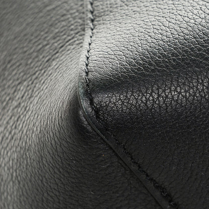 Louis Vuitton Calfskin Lockme Cabas Black 7 of 8