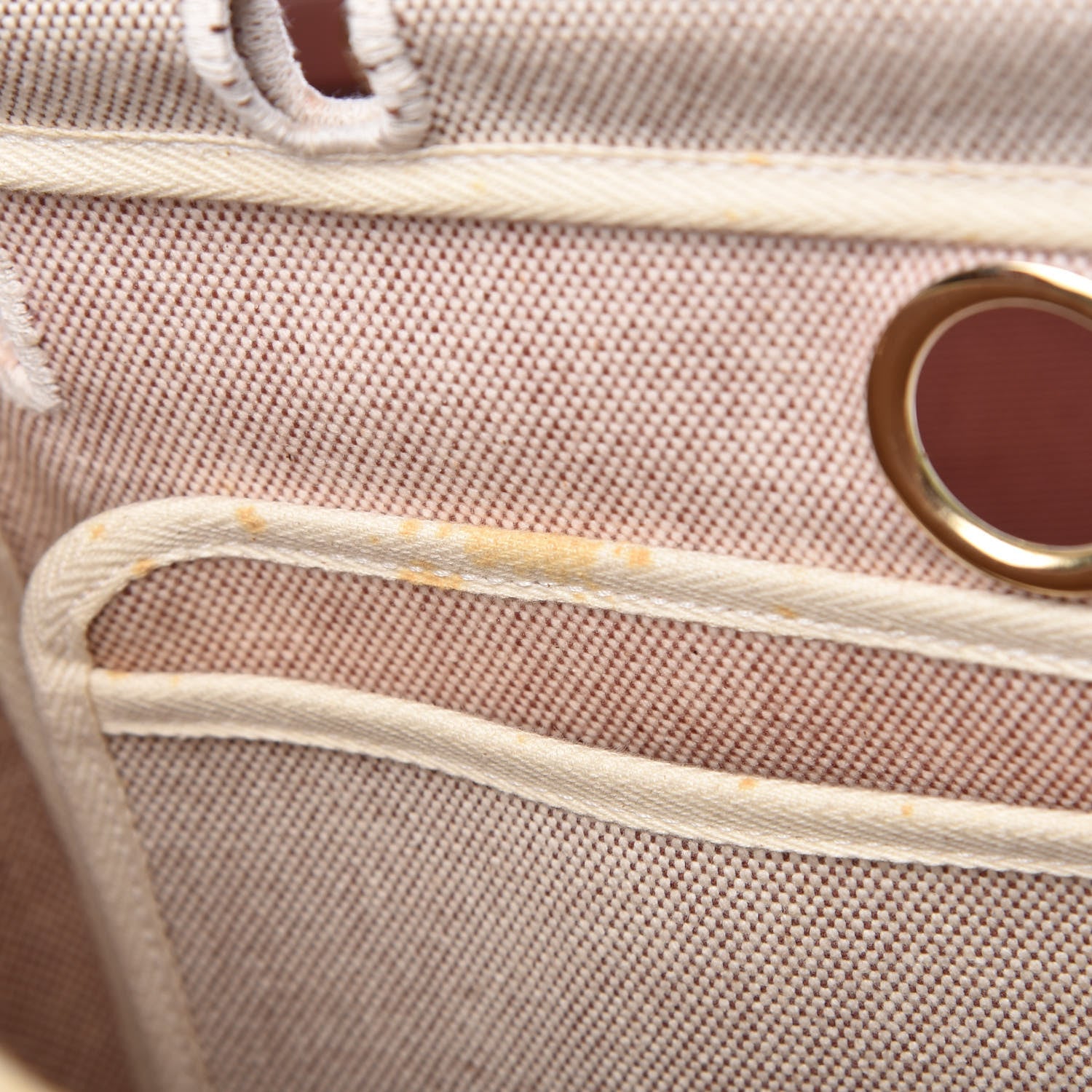 Hermes Toile Vache Calfskin Herbag 30 PM Natural 25 of 26
