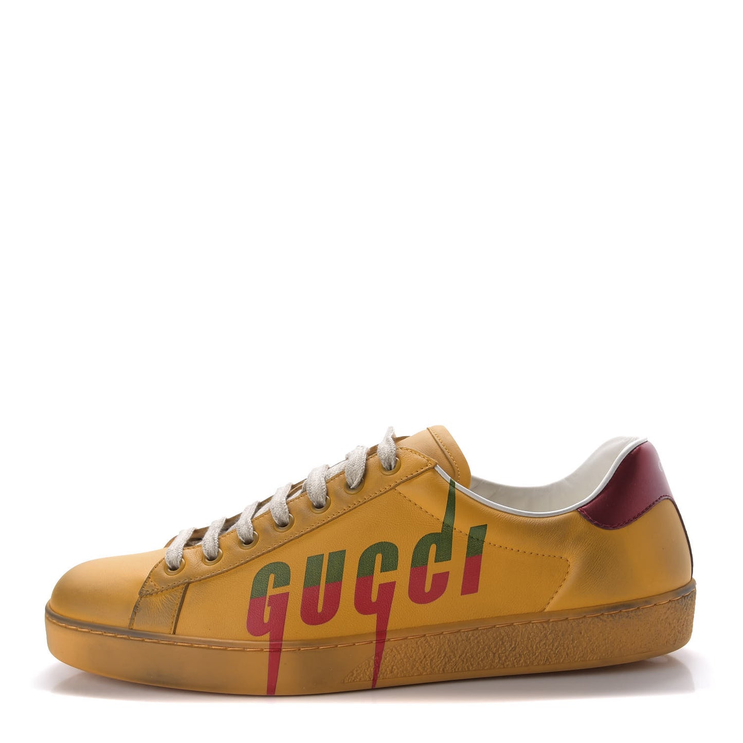 Distressed Calfskin Mens Ace Blade Sneakers 9.5 Crop