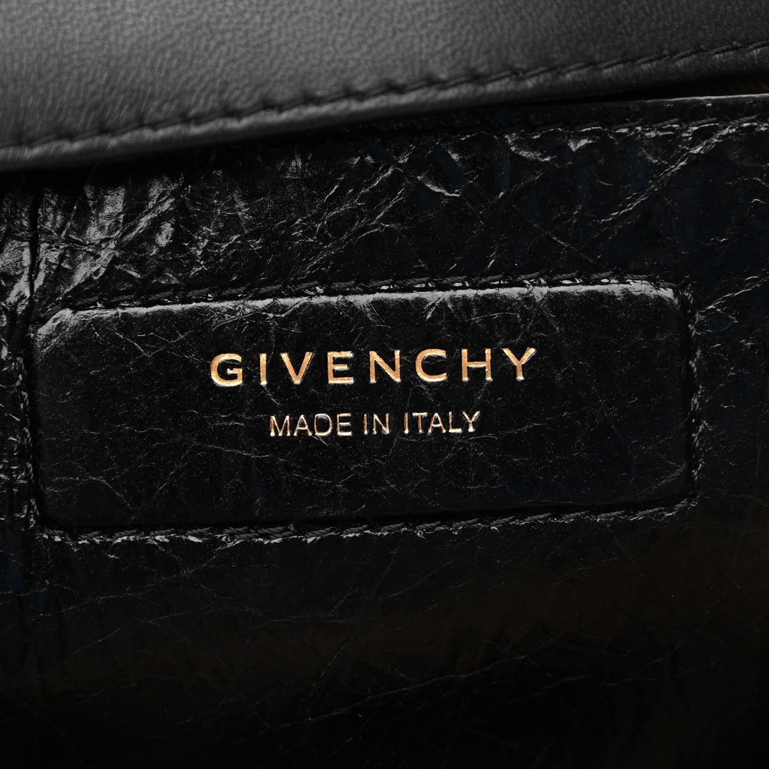 Givenchy Creased Patent Calfskin ID Backpack Black 11 of 25