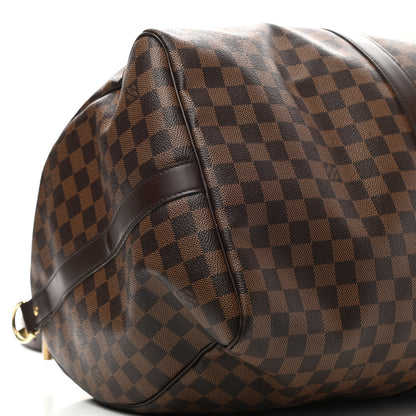 Louis Vuitton Damier Ebene Keepall Bandouliere 55 11 of 14