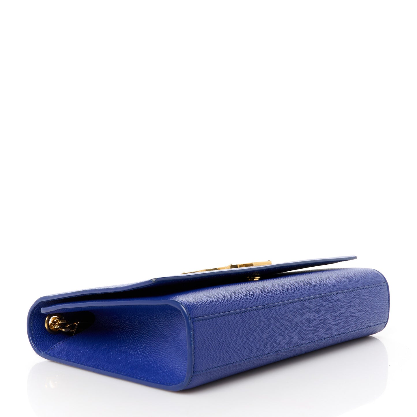 Grain De Poudre Medium Classic Monogram Kate Satchel Flash Blue