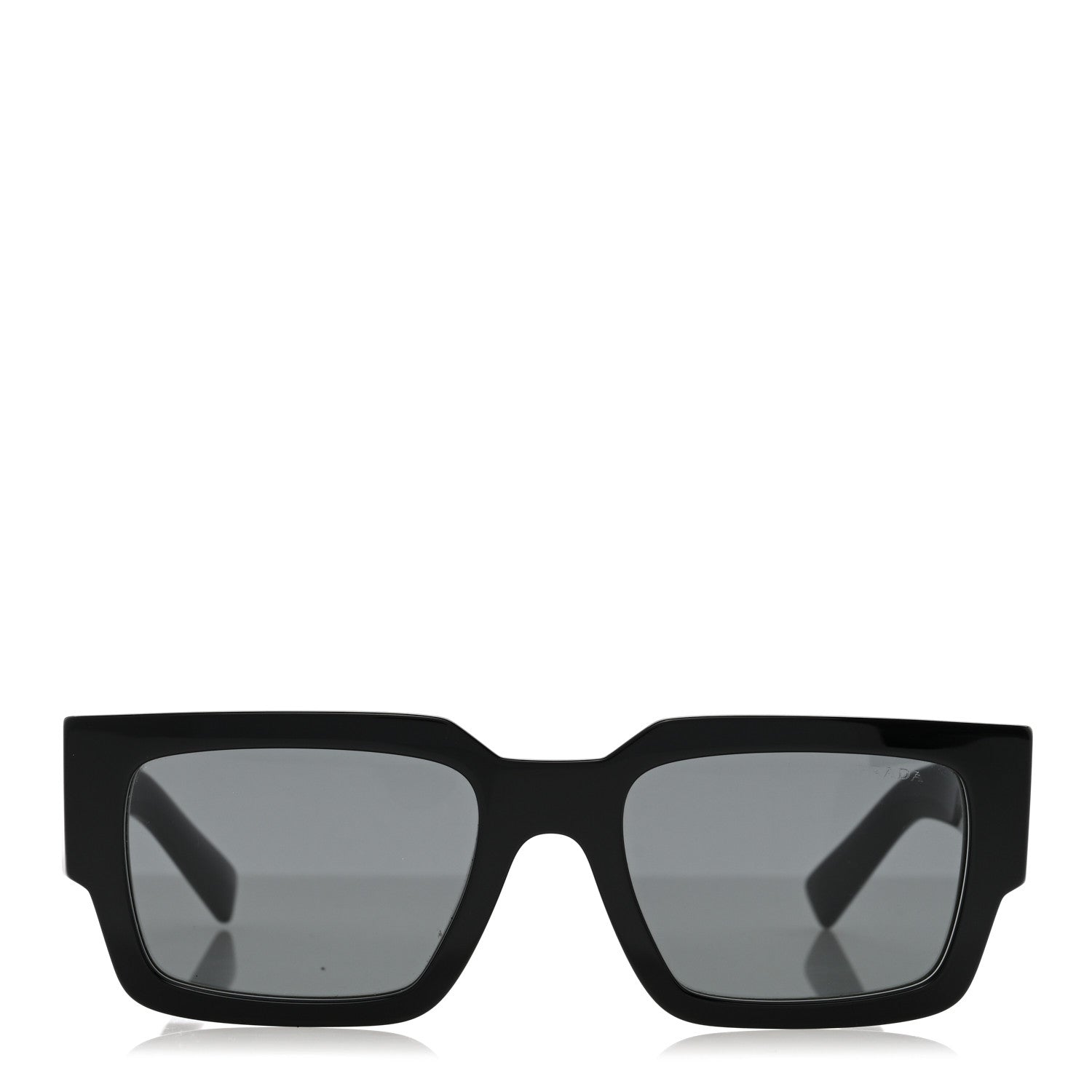 Prada Acetate Symbole Sunglasses SPR B17 Black 2 of 7