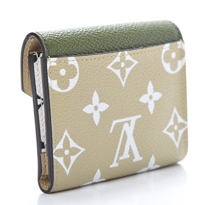Louis Vuitton Monogram Giant Zoe Wallet Kaki 3 of 8