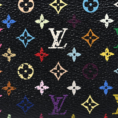 Louis Vuitton Monogram Multicolor Zippy Coin Purse Black 7 of 12