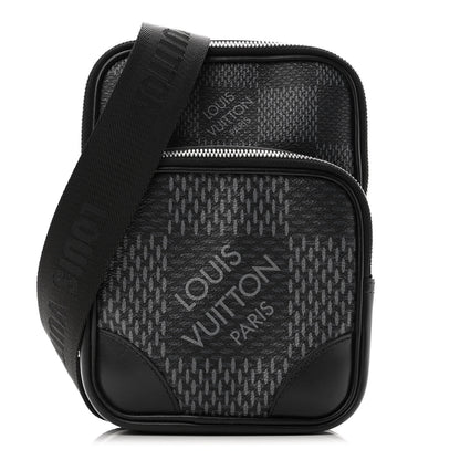 Louis Vuitton Damier Graphite 3D Amazone Sling Bag Black 1 of 9