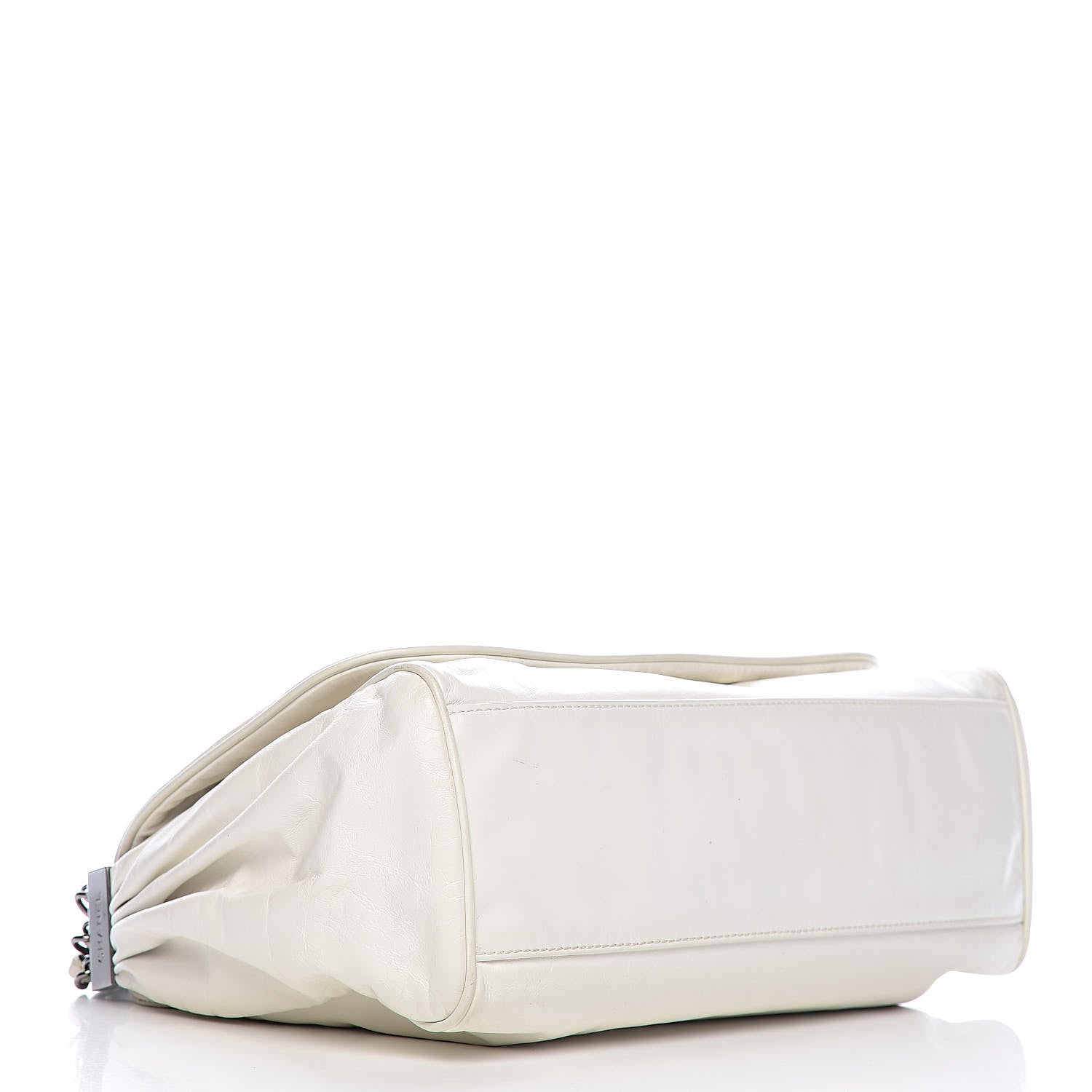 Chanel Calfskin Large Rock and Chain Flap White 4 of 15