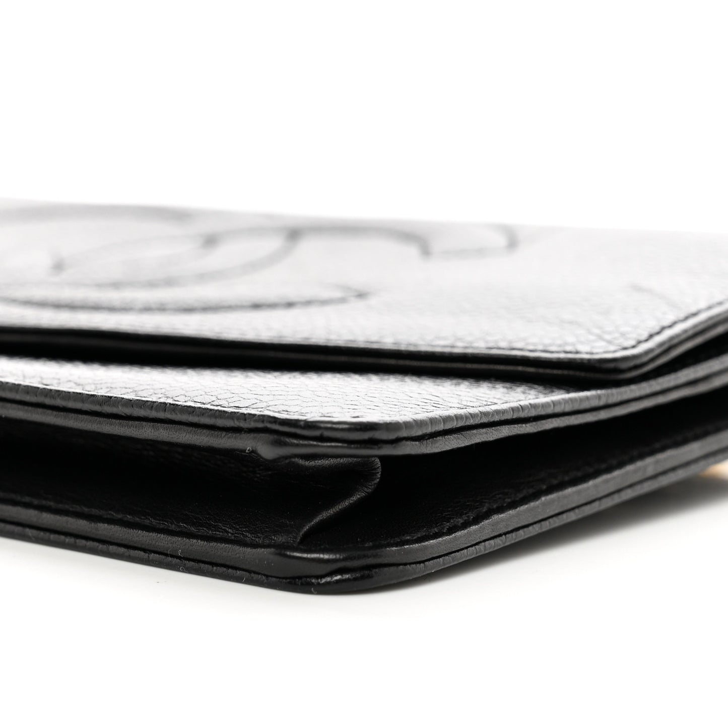 Caviar Timeless CC Wallet on Chain WOC Black