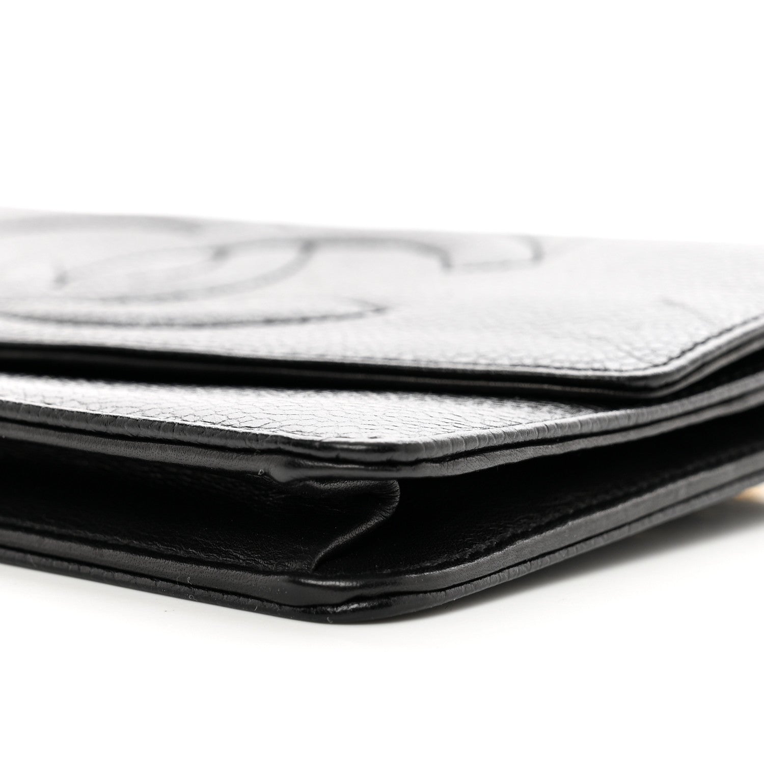 Chanel Caviar Timeless CC Wallet on Chain WOC Black 11 of 11