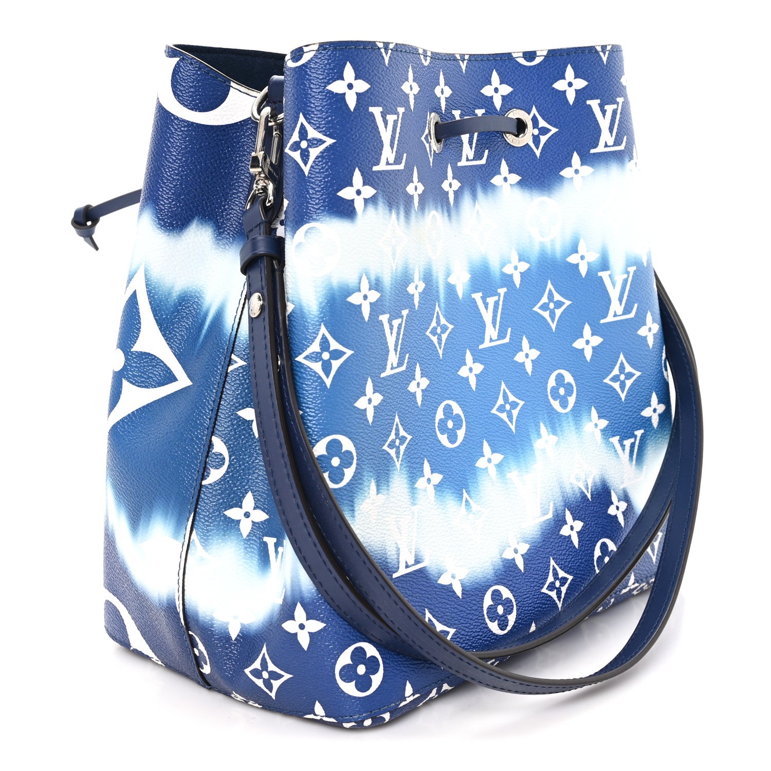 Louis Vuitton Monogram Escale Neonoe MM Blue Blue 3 of 10