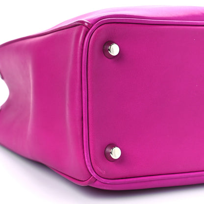 Christian Dior Smooth Calfskin Medium Diorissimo Tote Fuchsia 8 of 9