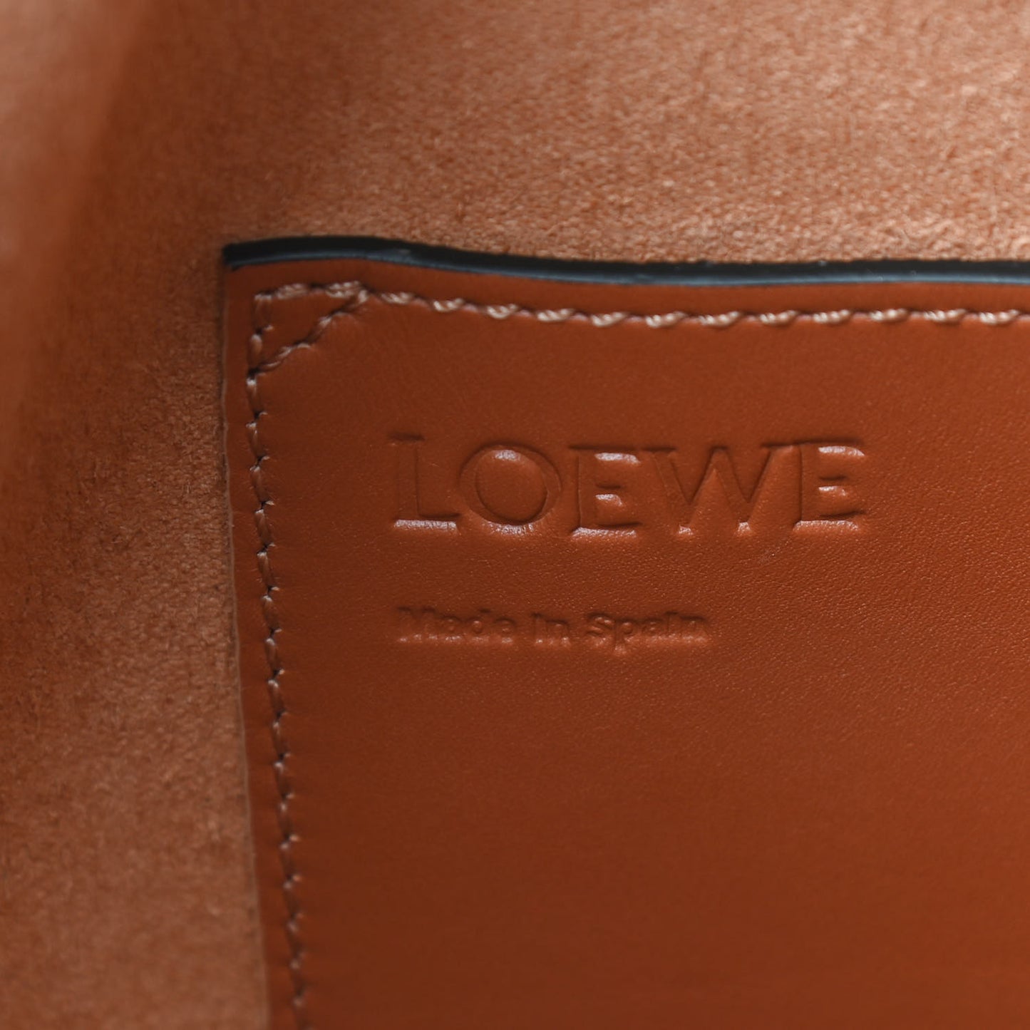 Calfskin Balloon Bucket Bag Tan