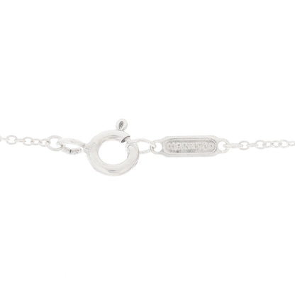 Tiffany Sterling Silver Four Hearts Clover Pendant Necklace 3 of 5