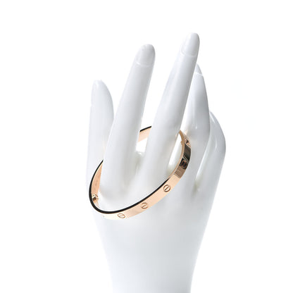 Cartier 18K Pink Gold LOVE Bracelet 19 2 of 7
