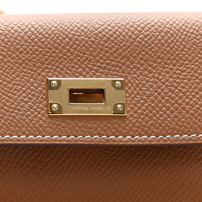 Hermes Epsom Kelly Pocket Compact Wallet Gold 8 of 8