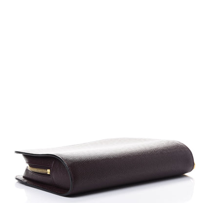 Louis Vuitton Taiga Baikal Pochette Acajou 3 of 4