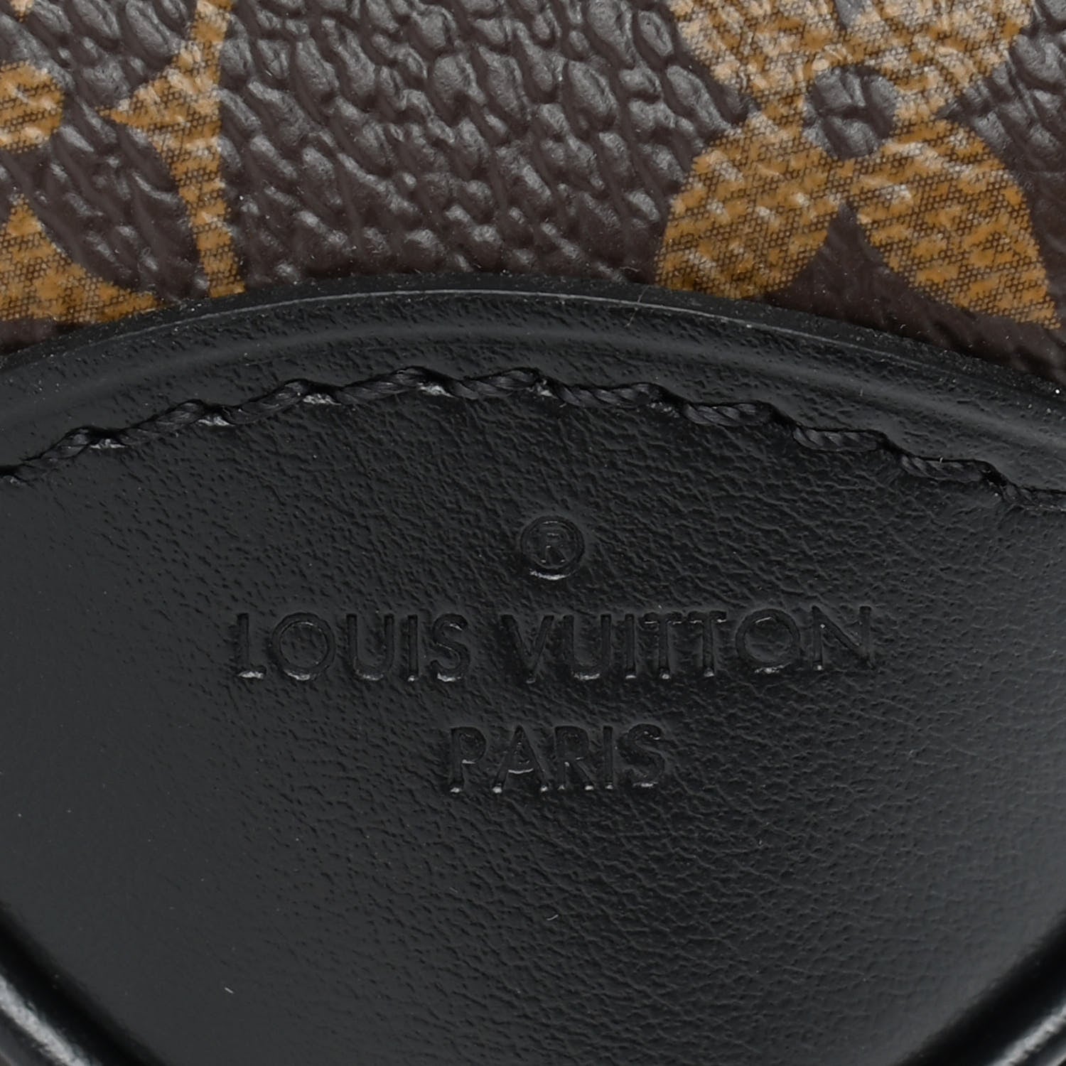 Louis Vuitton Monogram Odeon PM Black 6 of 8