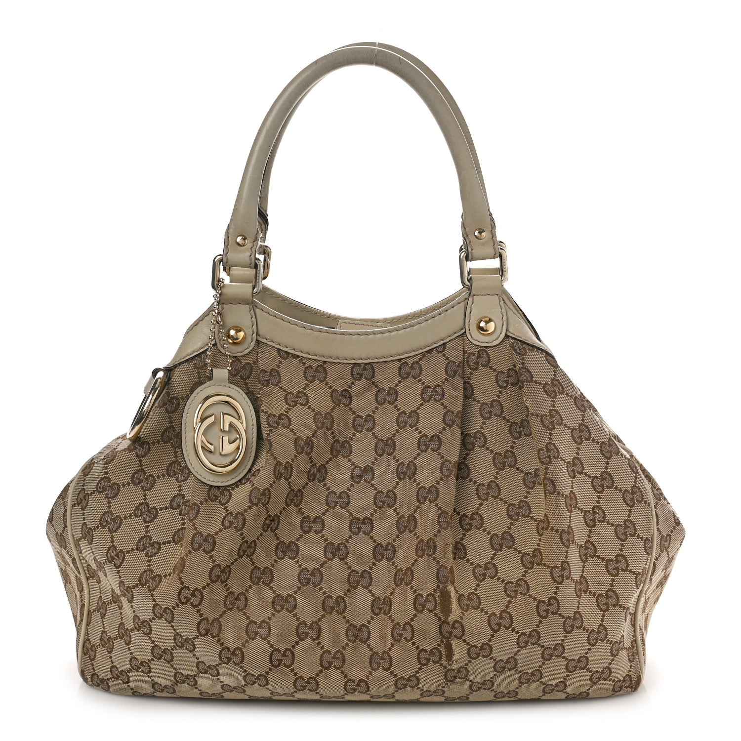 Gucci Monogram Medium Sukey Tote Off White 1 of 22