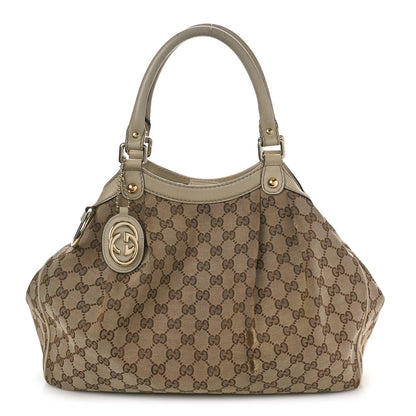 Gucci Monogram Medium Sukey Tote Off White 1 of 22