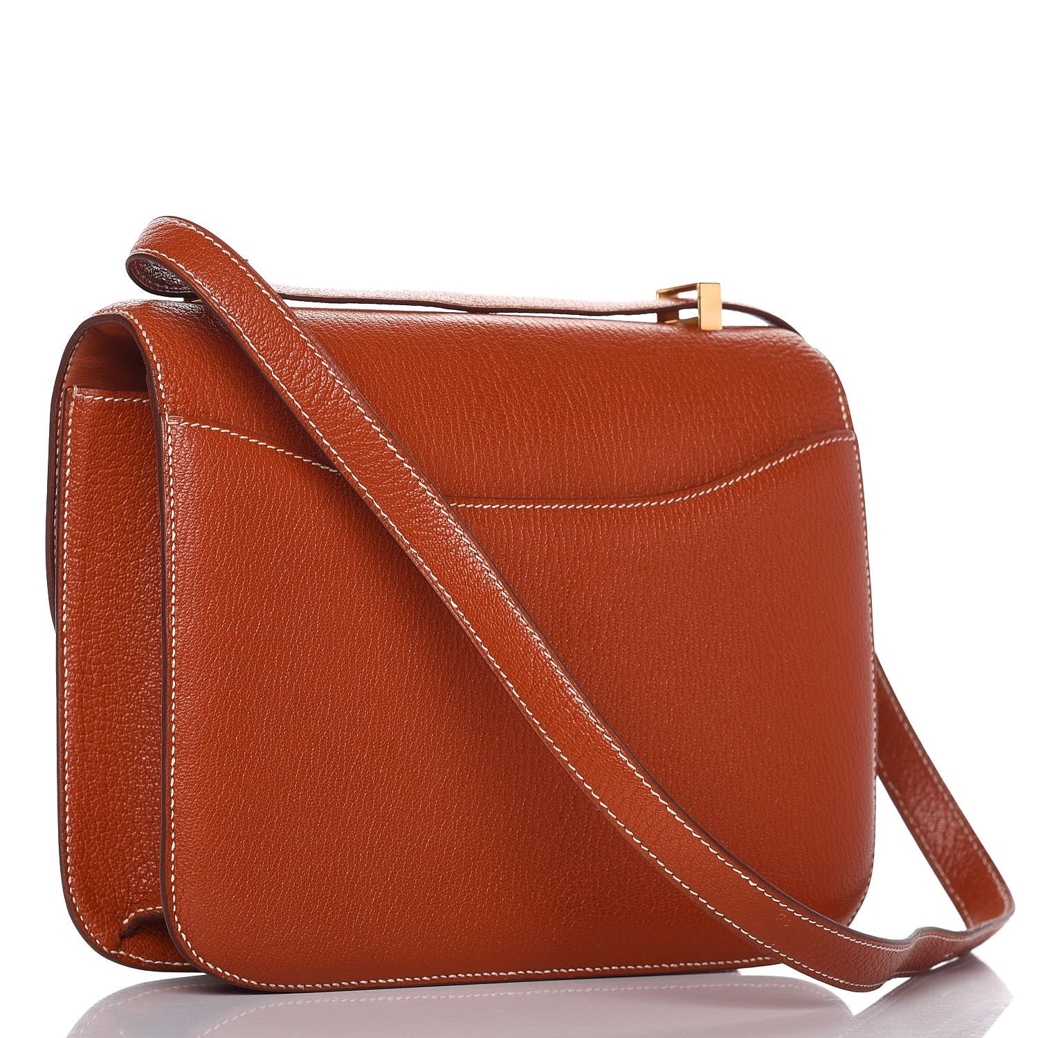 Hermes Chevre De Coromandel Constance 24 Brique 3 of 21