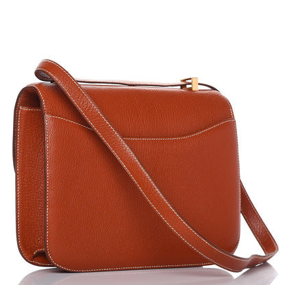 Hermes Chevre De Coromandel Constance 24 Brique 3 of 21