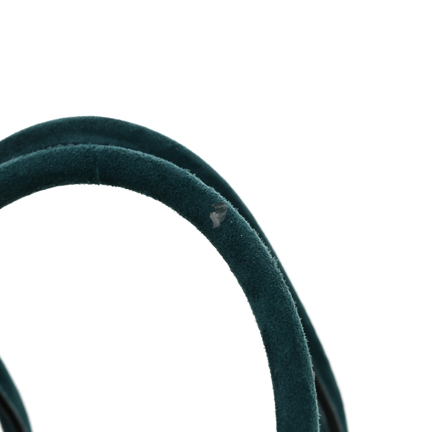 The Row Suede Soft Margaux 10 Bag Teal Green 10 of 10