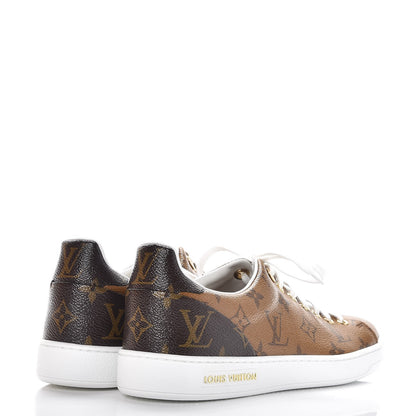 Louis Vuitton Reverse Monogram Frontrow Sneakers 38.5 4 of 9