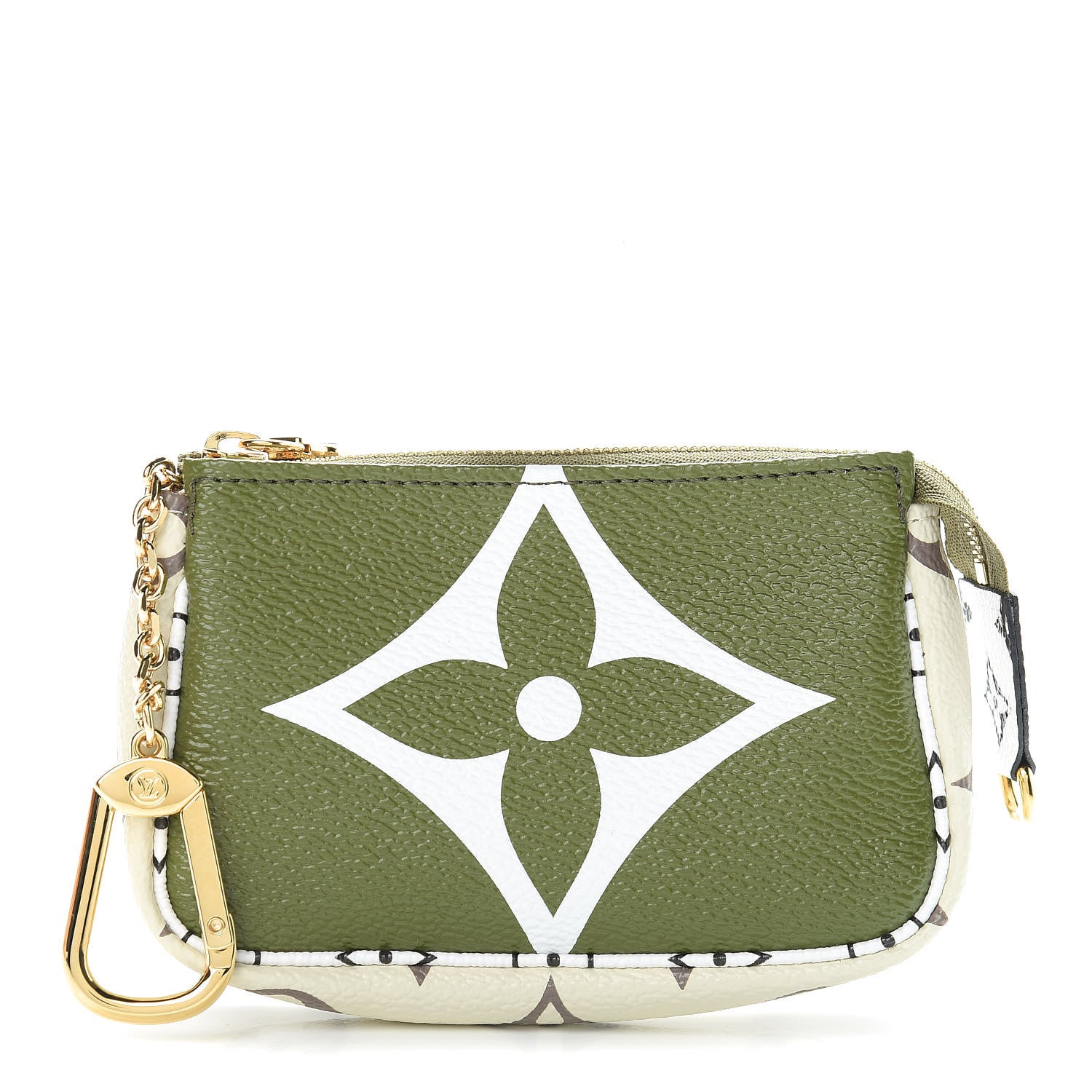 Louis Vuitton Monogram Giant Micro Pochette Accessories Kaki White 1 of 8