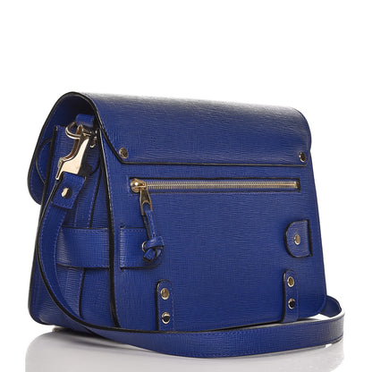 Proenza Schouler Linosa Calfskin PS11 Classic Shoulder Bag Ultramarine 3 of 7