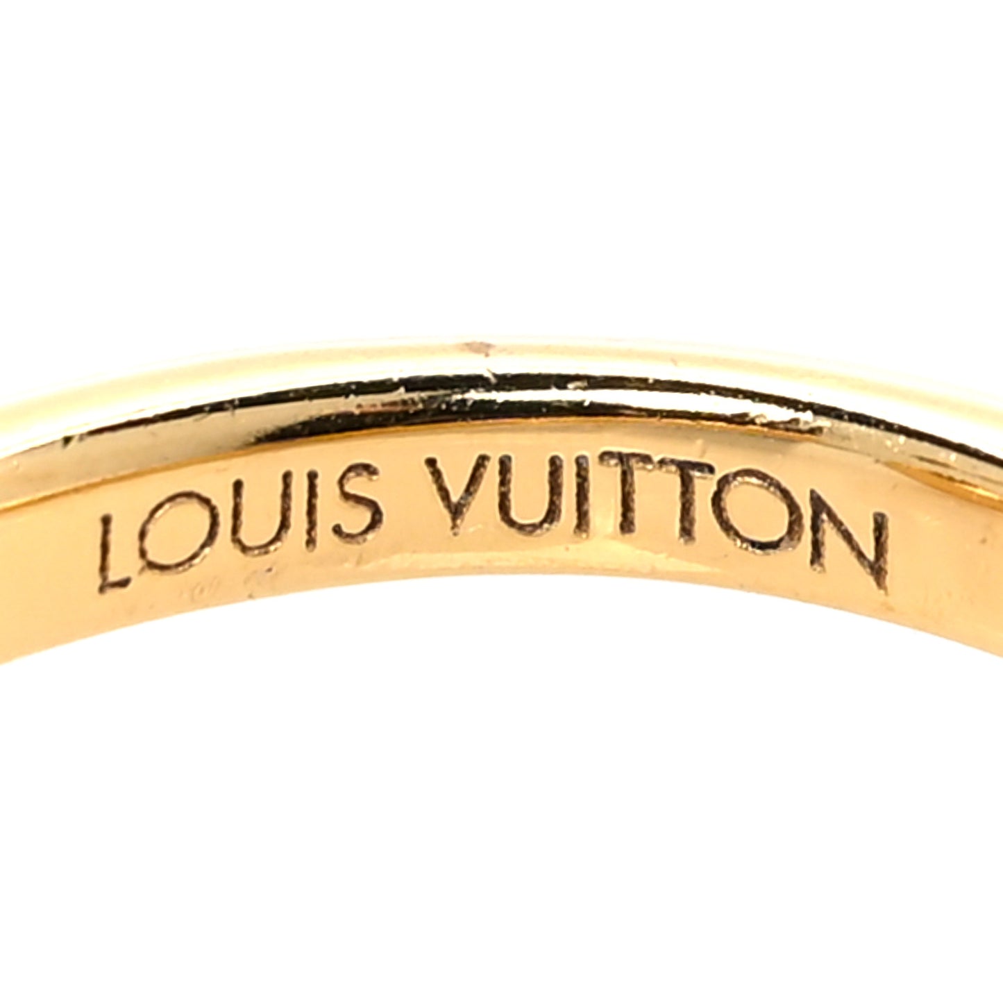 LV And Me Letter C Ring M Gold