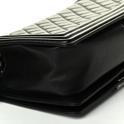 Chanel Calfskin Quilted Medium Boy Flap Black 5 of 6