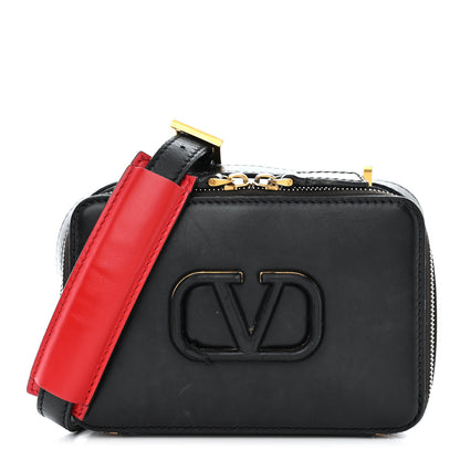 Valentino Garavani Smooth Calfskin VSling Crossbody Bag Black 1 of 12
