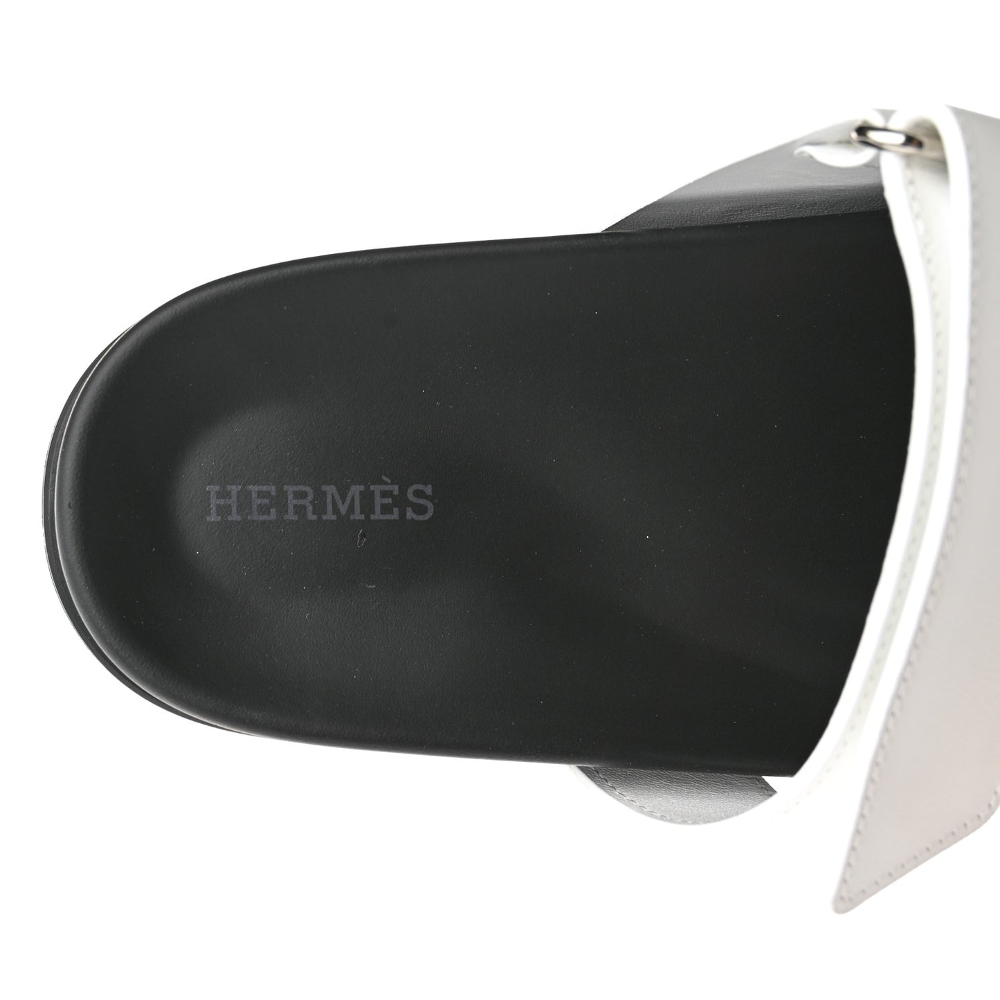 Calfskin Womens Chypre Sandals 39.5 White