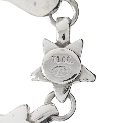 Tiffany Sterling Silver Chain of Stars Bracelet 3 of 3