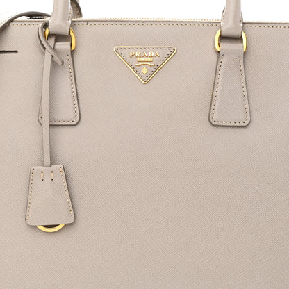 Prada Saffiano Large Galleria Double Zip Tote Argilla 10 of 22