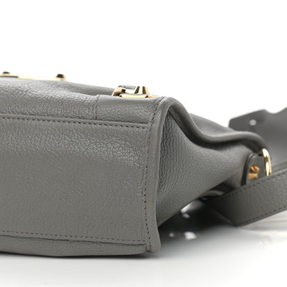 Balenciaga Chevre Gold Metallic Edge Hardware S City Gris Acier 9 of 9