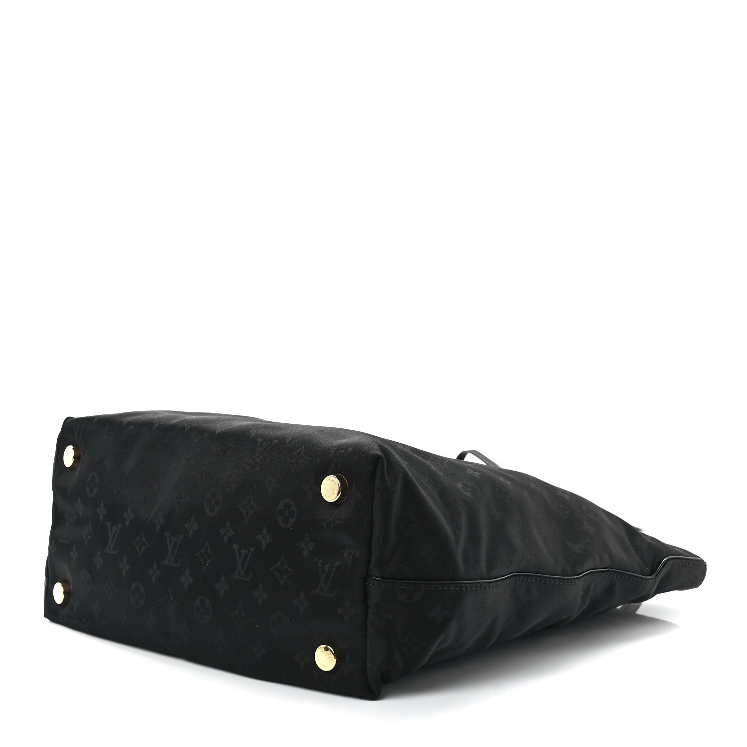 Louis Vuitton Monogram Nylon Desire Lockit Vertical MM Black 9 of 11