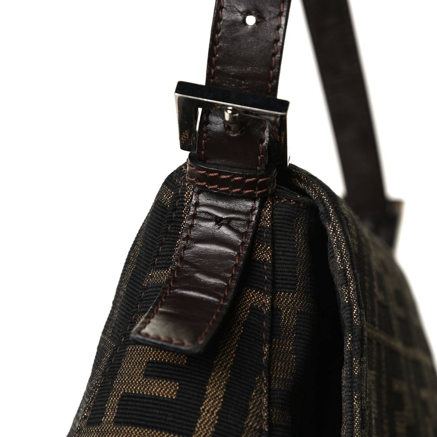 Fendi Zucca Mama Baguette Tobacco 13 of 14